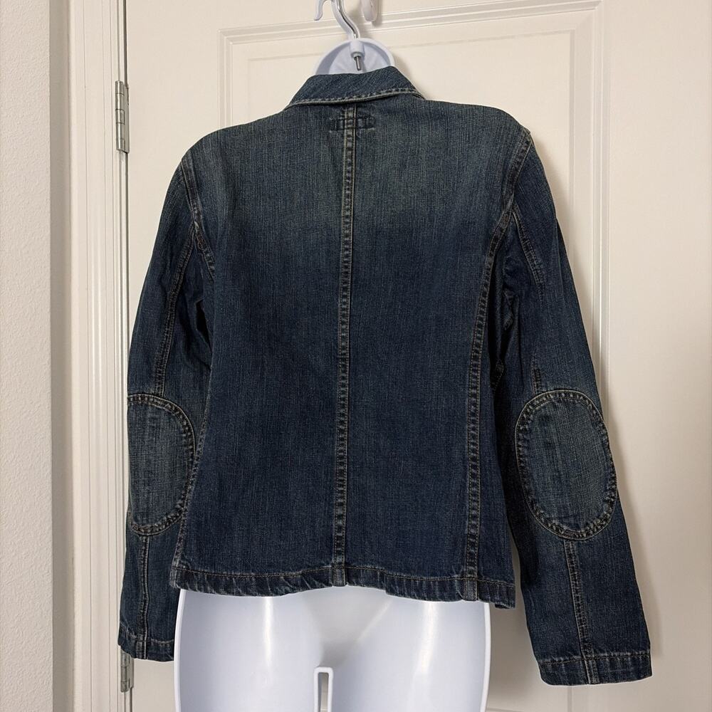 Vtg Ralph Lauren Jean Co Denim Chore Jacket Size P/l - Picture 5 of 10